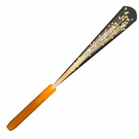 Endless Games Orange Fiber Optic Wand with LEDs EN3335360